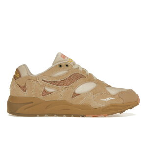Saucony �T�b�J�j�[ �����Y �X�j�[�J�[ �ySaucony Grid Shadow 2 Colour Plus Companie�z �T�C�Y US_10(28.0cm) Brown/Beach Ramble