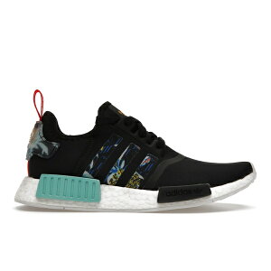adidas アディダス レディース スニーカー 【adidas NMD R1 HER Studios Floral (Women's)】 サイズ US_7(24.0cm) Core Black/Supplier Colour/Acid Mint