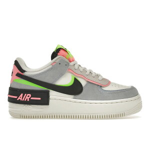 Nike iCL fB[X Xj[J[ yNike Air Force 1 Low Shadow Sunset Pulse (Women's)z TCY US_6(23.0cm) Sail/Black-Sunset Pulse-Light Armory Blue