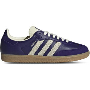adidas �A�f�B�_�X ���f�B�[�X �X�j�[�J�[ �yadidas Samba OG Collegiate Purple Cream (Women's)�z �T�C�Y US_W_11 Collegiate Purple/Cream White/Gum 3