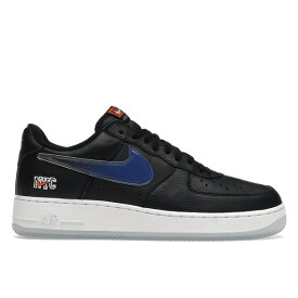 Nike ナイキ メンズ スニーカー 【Nike Air Force 1 Low】 サイズ US_4.5(23.5cm) Kith Knicks Away Black