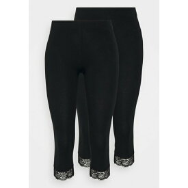 アンナ フィールド レディース カジュアルパンツ ボトムス 2 PACK - Leggings - Trousers - black