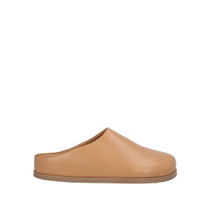 yz }X[KuG fB[X T_ V[Y Mules & Clogs Beige