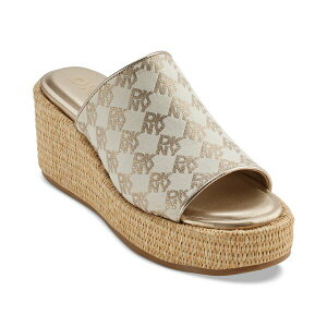 _i L j[[N fB[X T_ V[Y Women's Conrad Slip-On Wedge Sandals Bone