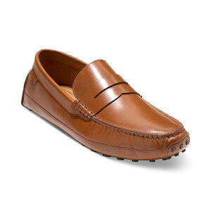 R[n[ Y Xb|E[t@[ V[Y Men's Davies Grand Slip On Driving Loafers British Tan