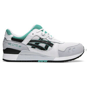 ASICS �A�V�b�N�X �����Y �X�j�[�J�[ �yASICS Gel-Lyte III White Black�z �T�C�Y US_M_4.5 White/Black
