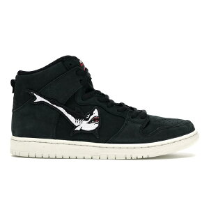Nike �i�C�L �����Y �X�j�[�J�[ �yNike SB Dunk High Oski Shark�z �T�C�Y US_M_4 Black/White-Red-Sail