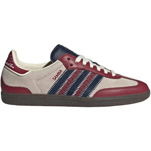 adidas �A�f�B�_�X �����Y �X�j�[�J�[ �yadidas Samba OG notitle Maroon�z �T�C�Y US_8.5(26.5cm) Maroon/Beige/Navy/Dark Gum
