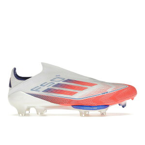 adidas �A�f�B�_�X �����Y �X�j�[�J�[ �yadidas F50+ Elite Laceless FG Cloud White Solar Red�z �T�C�Y US_6.5(24.5cm) Cloud White/Solar Red/Lucid Blue