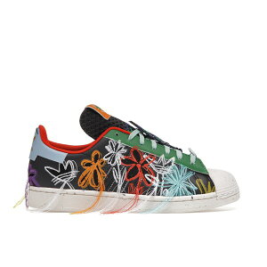 adidas �A�f�B�_�X �����Y �X�j�[�J�[ �yadidas Superstar AEC Sean Wotherspoon Superearth Black�z �T�C�Y US_7(25.0cm) Core Black/Bright Yellow/Green