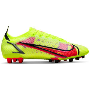 Nike �i�C�L �����Y �X�j�[�J�[ �yNike Mercurial Vapor 14 Elite AG Volt Black Bright Crimson�z �T�C�Y US_9(27.0cm) Volt/Black-Bright/Crimson