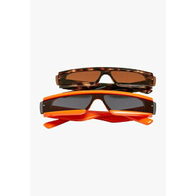 アーバン クラシックス メンズ サングラス・アイウェア アクセサリー ALABAMA 2-PACK - Sunglasses - orange brown