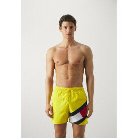 トミー ヒルフィガー メンズ サンダル シューズ MEDIUM DRAWSTRING - Swimming shorts - valley yellow