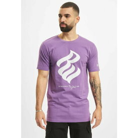 ロカウェア メンズ Tシャツ トップス Print T-shirt - purple