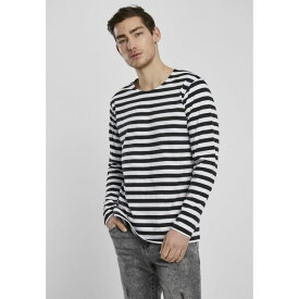 アーバン クラシックス メンズ Tシャツ トップス STRIPE LS - Long sleeved top - white/black