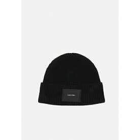 カルバンクライン メンズ サンダル シューズ PATCH BEANIE UNISEX - Beanie - black