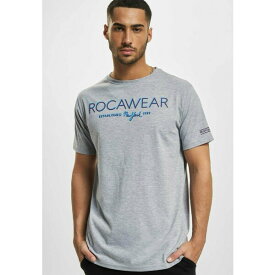 ロカウェア メンズ Tシャツ トップス NEON - Print T-shirt - heather grey