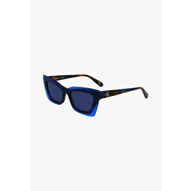 カルバンクライン レディース サングラス＆アイウェア アクセサリー Sunglasses - havana blue brown