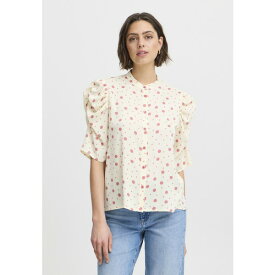 イチ レディース シャツ トップス IXNINA - Blouse - cloud dancer rosa dot