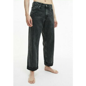 カルバンクライン メンズ サンダル シューズ Straight leg jeans - denim black