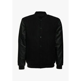 アーバン クラシックス メンズ ジャケット＆ブルゾン アウター OLDSCHOOL COLLEGE JACKET - Summer jacket - black/black
