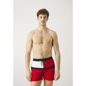トミー ヒルフィガー メンズ サンダル シューズ CORE FLAG - Swimming shorts - primary red