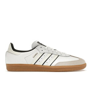 adidas �A�f�B�_�X �����Y �X�j�[�J�[ �yadidas Samba OG Off White Core Black�z �T�C�Y US_6.5(24.5cm) White/Off White/Core Black