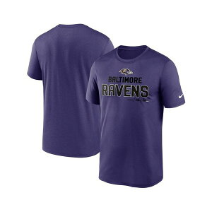 �i�C�L �����Y �V���c �g�b�v�X Men's Purple Baltimore Ravens Legend Community Performance T-shirt Purple