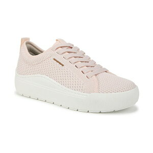 hN^[EV[ fB[X Xj[J[ V[Y Women's Time Off Knit Lace Up Platform Sneakers Petal Pink Knit Fabric