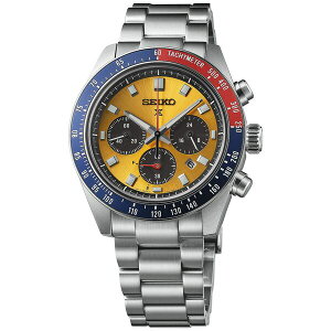 ZCR[ Y uXbgEoOEANbg ANZT[ Men's Solar Chronograph Prospex Speedtimer Stainless Steel Bracelet Watch 41mm Yellow