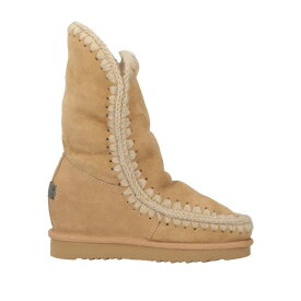 【送料無料】 モウ レディース ブーツ シューズ Ankle boots Beige