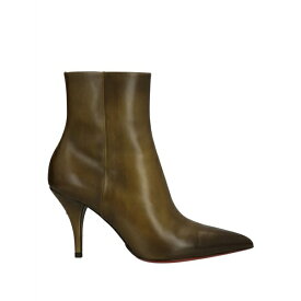 【送料無料】 サントーニ レディース ブーツ シューズ Ankle boots Military green