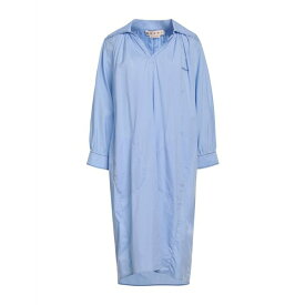 【送料無料】 マルニ レディース ワンピース トップス Midi dresses Light blue