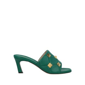 【送料無料】 ヴァレンティノ ガラヴァーニ レディース サンダル シューズ Sandals Emerald green