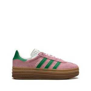 �A�f�B�_�X ���f�B�[�X �X�j�[�J�[ �V���[�Y Gazelle bold suede sneakers Pink