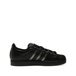 �A�f�B�_�X �����Y �X�j�[�J�[ �V���[�Y Superstar ii shell-toe three-stripe sneakers Black