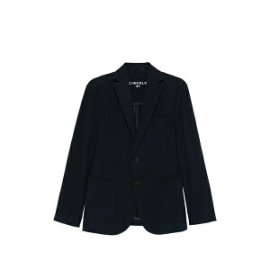 �`���R��1901 �����Y �W���P�b�g���u���]�� �A�E�^�[ Notched pocket blazer Blue