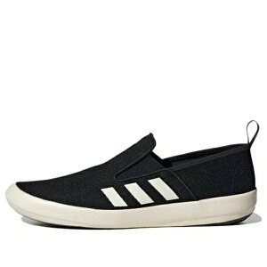 adidas �A�f�B�_�X �����Y �X�j�[�J�[ �yadidas Terrex Boat Slip-On Shoes 'Black' HP8647�z �T�C�Y US_6.5(24.5cm)