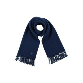 【送料無料】 メゾン キツネ メンズ マフラー・ストール・スカーフ アクセサリー Scarves Blue