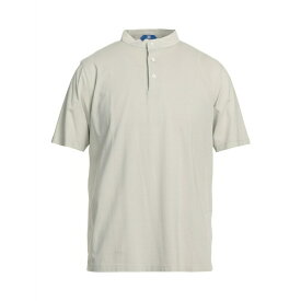 【送料無料】 キーレッド メンズ Tシャツ トップス T-shirts Light grey