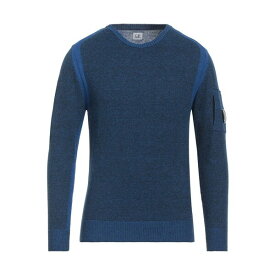 【送料無料】 シーピーカンパニー メンズ ニット&セーター アウター Sweaters Navy blue