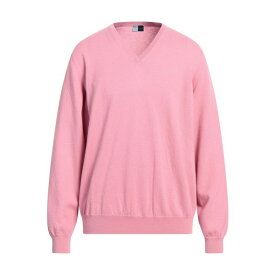 【送料無料】 フェデーリ メンズ ニット&セーター アウター Sweaters Pink
