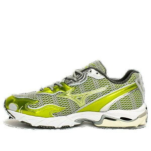 Mizuno �~�Y�m �����Y �X�j�[�J�[ �yMizuno x One Block Down Flame Wave Wave Rider 10 'Yellow' D1GD232702�z �T�C�Y US_8.5(26.5cm)