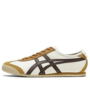 Onitsuka Tiger �I�j�c�J�^�C�K�[ �����Y �X�j�[�J�[ �yOnitsuka Tiger Mexico 66 'Cream Licorice Brown' 1183A201-117�z �T�C�Y US_5(23.0cm)