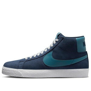 Nike �i�C�L �����Y �X�j�[�J�[ �yNike Zoom Blazer Mid SB 'Navy Aqua' FD0731-400�z �T�C�Y US_9.5(27.5cm)