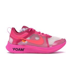 Nike ナイキ メンズ スニーカー 【Nike Zoom Fly】 サイズ US_8.5(26.5cm) Off-White Pink