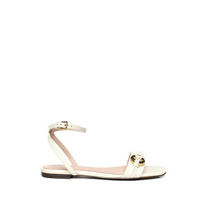 �R�`�l�� ���f�B�[�X �T���_�� �V���[�Y Buckle-fastening leather sandals Neutrals