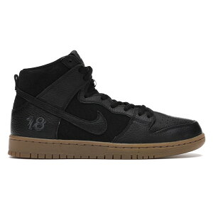 Nike �i�C�L �����Y �X�j�[�J�[ �yNike SB Dunk High Antihero Brian Anderson Black�z �T�C�Y US_8.5(26.5cm) Black/Black-Anthracite-Gum Medium Brown
