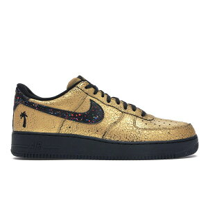 Nike �i�C�L �����Y �X�j�[�J�[ �yNike Air Force 1 Low Caribana Festival Toronto�z �T�C�Y US_11(29.0cm) Metallic Gold/Black-Black-Red Orbit