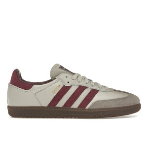 adidas �A�f�B�_�X �����Y �X�j�[�J�[ �yadidas Samba OG Putty Grey Maroon�z �T�C�Y US_11.5(29.5cm) Putty Grey/Maroon/Gold Metallic